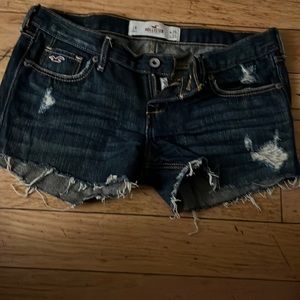 Hollister distressed shorts